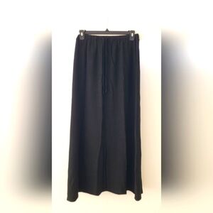 Plus Tall Size Black Maxi Skiry